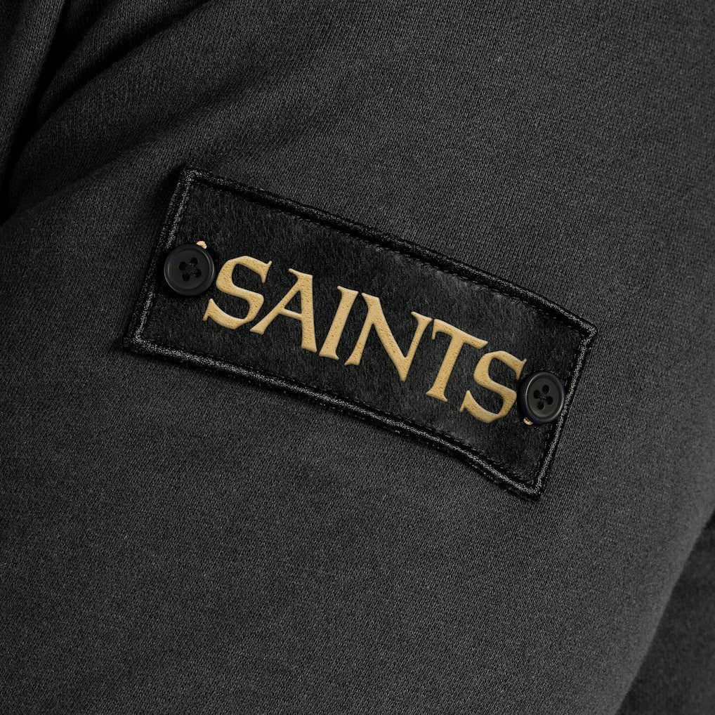 New Orleans Saints J. Palmer QB1 Full-Zip Sweatshirt - Black Sweatshirts