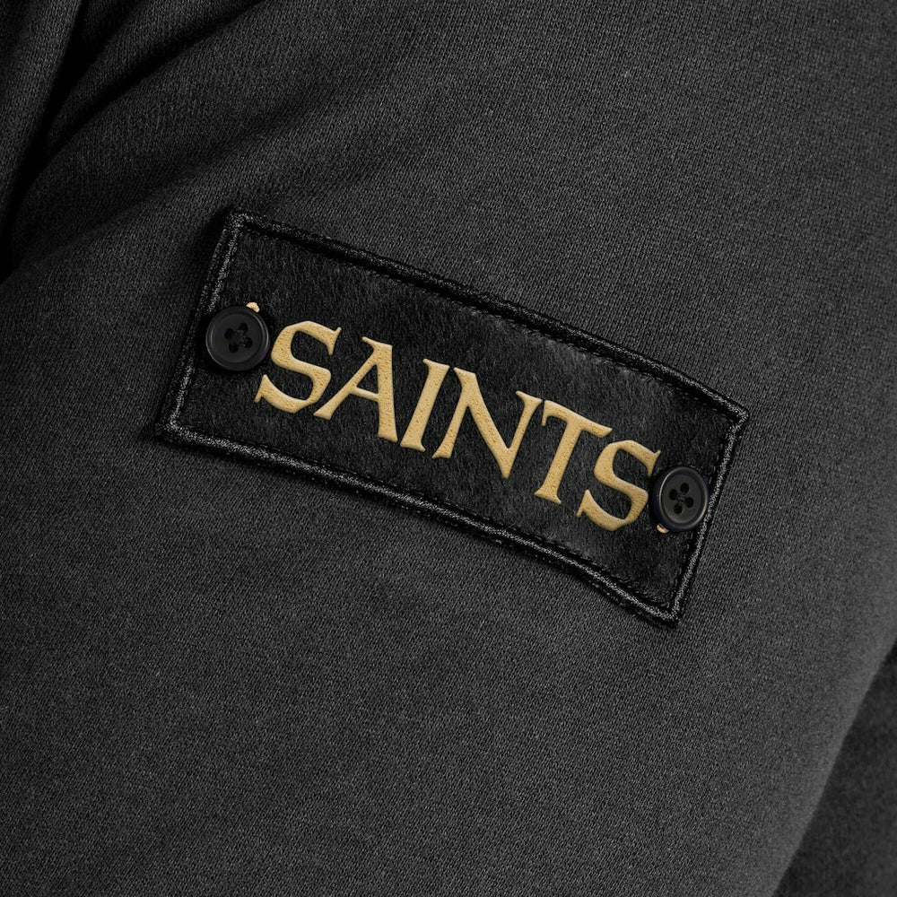 New Orleans Saints J. Palmer QB1 Full-Zip Sweatshirt - Black Sweatshirts