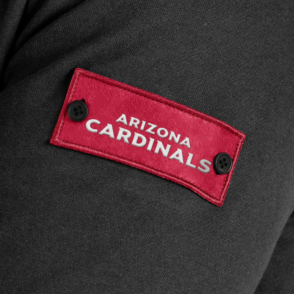 Arizona Cardinals J. Palmer QB1 Full-Zip Sweatshirt - Black Sweatshirts