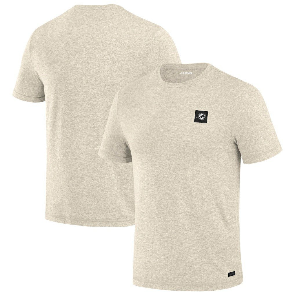 Miami Dolphins J. Palmer Four Down T-Shirt - Cream T-shirts