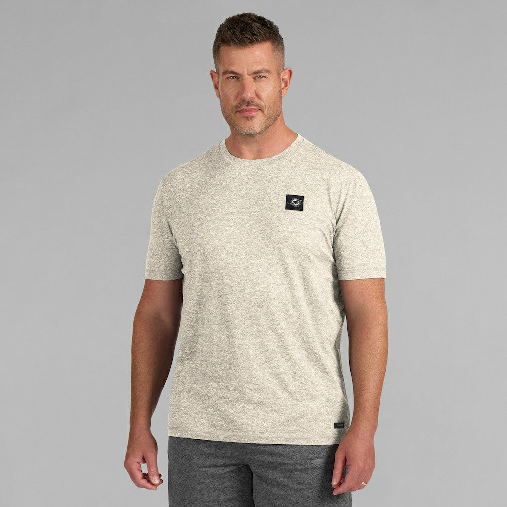 Miami Dolphins J. Palmer Four Down T-Shirt - Cream T-shirts