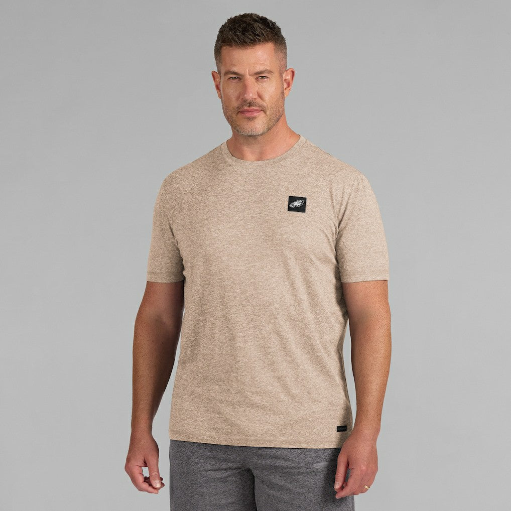 Philadelphia Eagles J. Palmer Four Down T-Shirt - Tan T-shirts