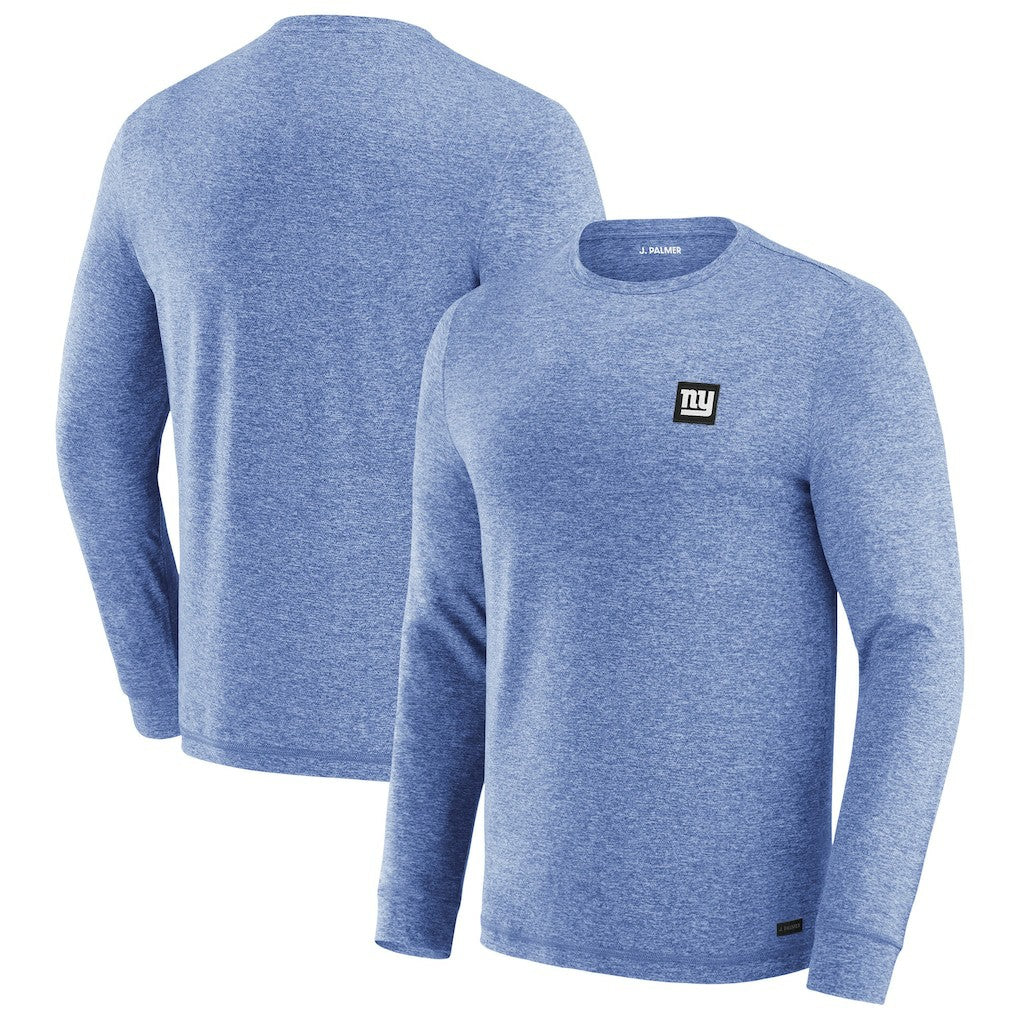 New York Giants J. Palmer Four Down Long Sleeve T-Shirt - Royal T-shirts