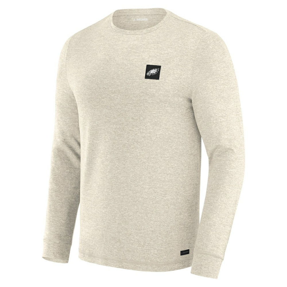 Philadelphia Eagles J. Palmer Four Down Long Sleeve T-Shirt - Cream T-shirts