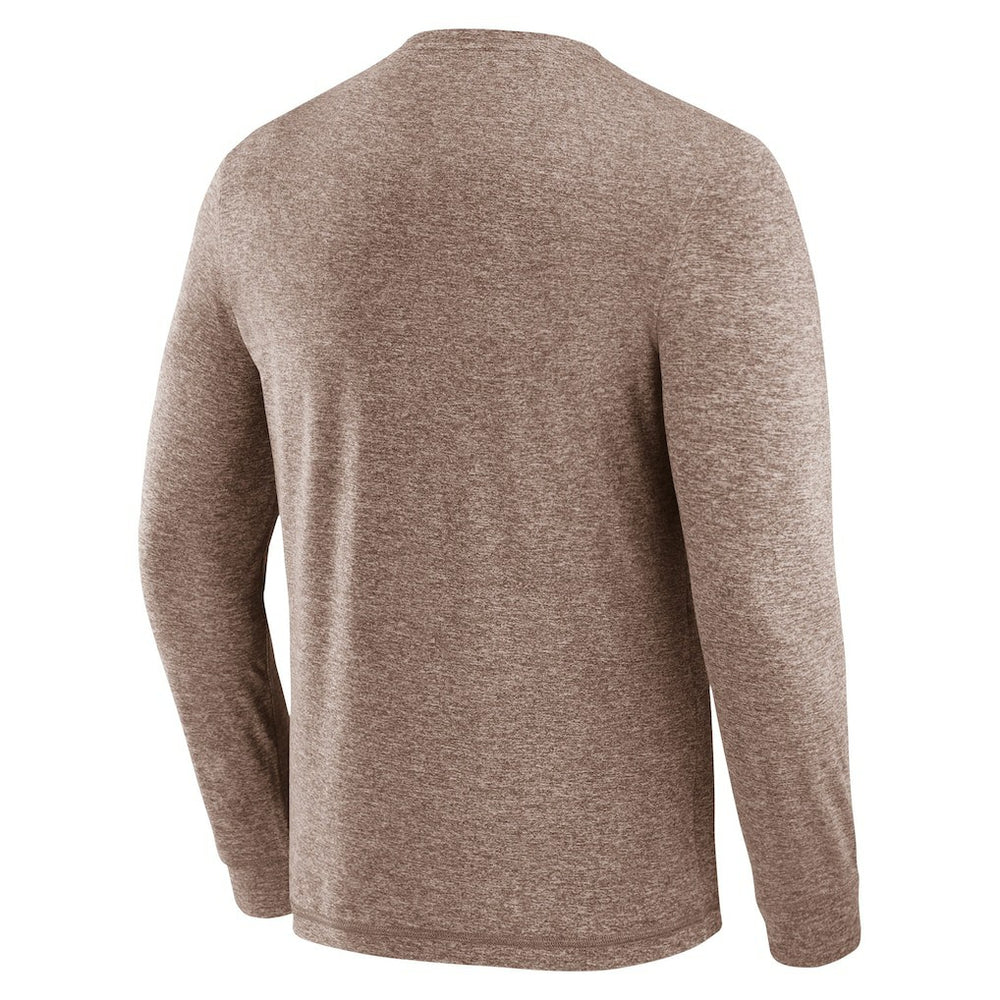 Cleveland Browns J. Palmer Four Down Long Sleeve T-Shirt - Brown T-shirts