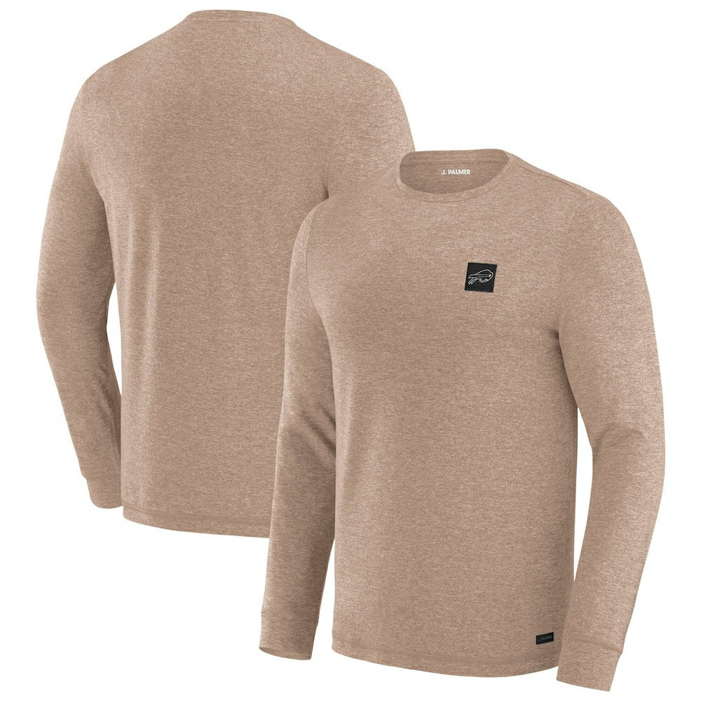 Buffalo Bills J. Palmer Four Down Long Sleeve T-Shirt - Tan T-shirts