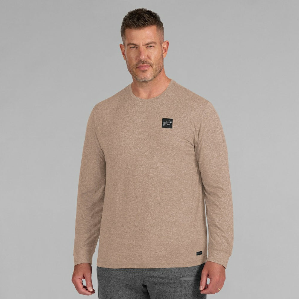 Buffalo Bills J. Palmer Four Down Long Sleeve T-Shirt - Tan T-shirts