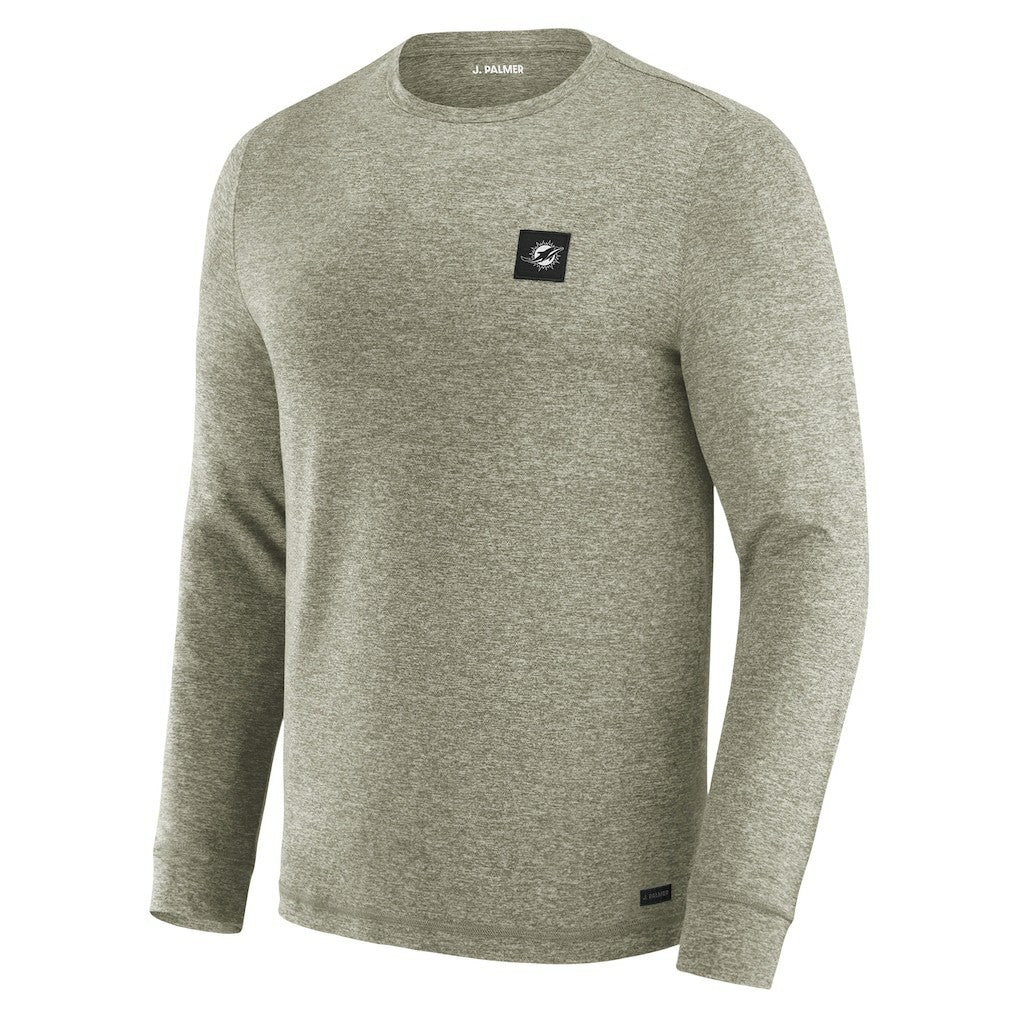 Miami Dolphins J. Palmer Four Down Long Sleeve T-Shirt - Green T-shirts