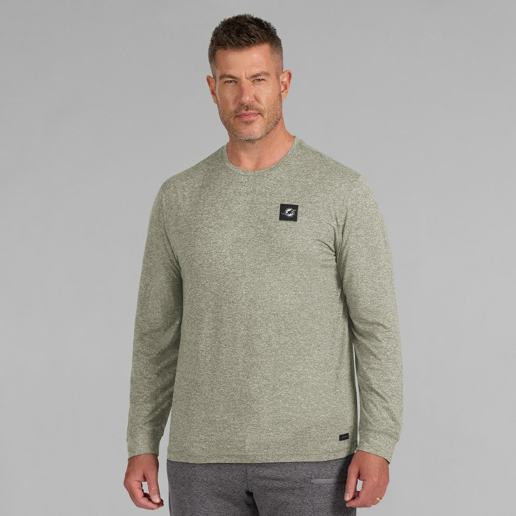 Miami Dolphins J. Palmer Four Down Long Sleeve T-Shirt - Green T-shirts