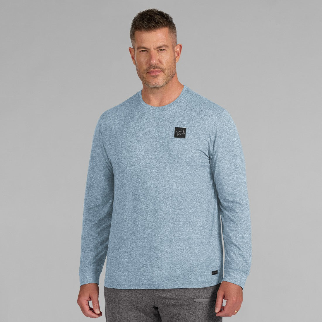 Detroit Lions J. Palmer Four Down Long Sleeve T-Shirt - Blue T-shirts