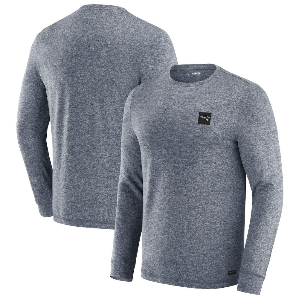 New England Patriots J. Palmer Four Down Long Sleeve T-Shirt - Navy T-shirts