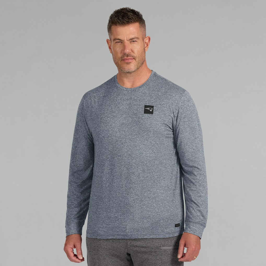 New England Patriots J. Palmer Four Down Long Sleeve T-Shirt - Navy T-shirts