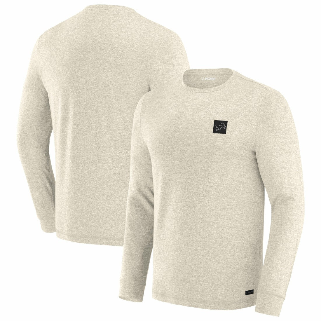 Detroit Lions J. Palmer Four Down Long Sleeve T-Shirt - Cream T-shirts