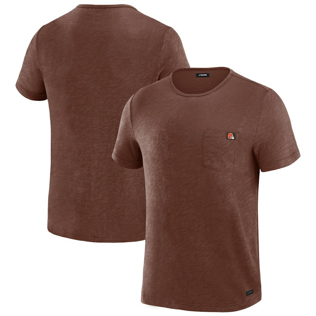 Cleveland Browns J. Palmer In-The-Pocket T-Shirt - Brown T-shirts