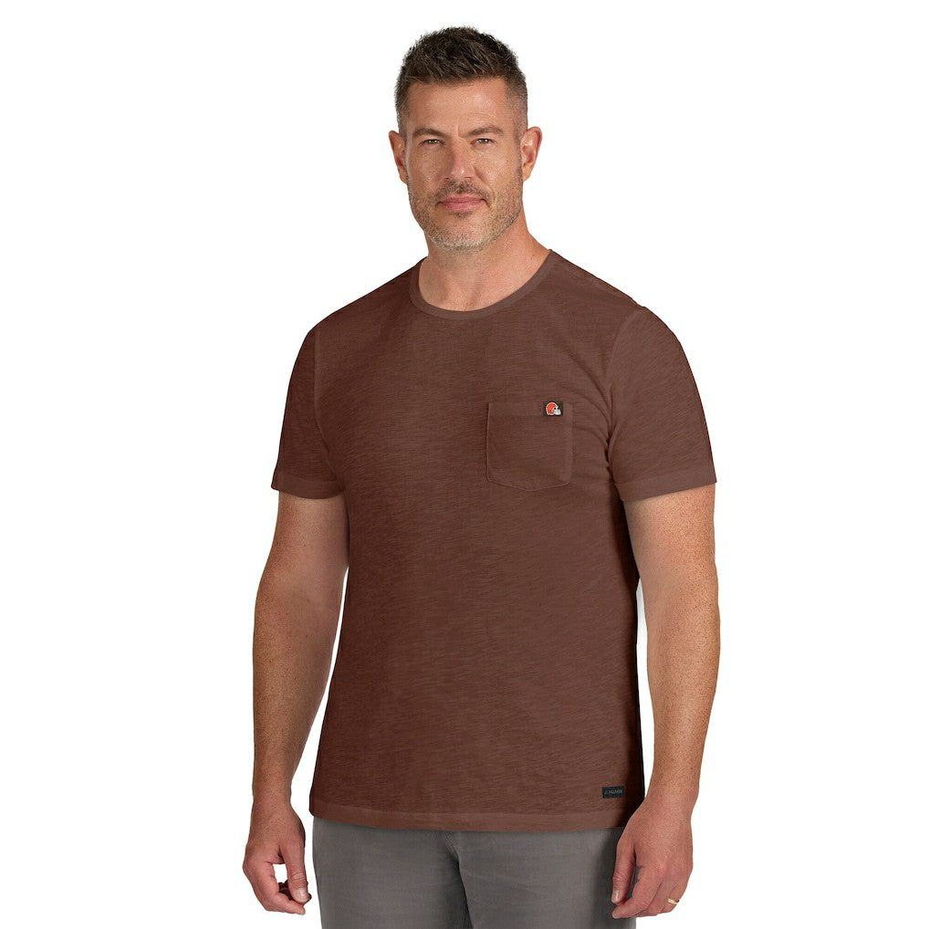 Cleveland Browns J. Palmer In-The-Pocket T-Shirt - Brown T-shirts