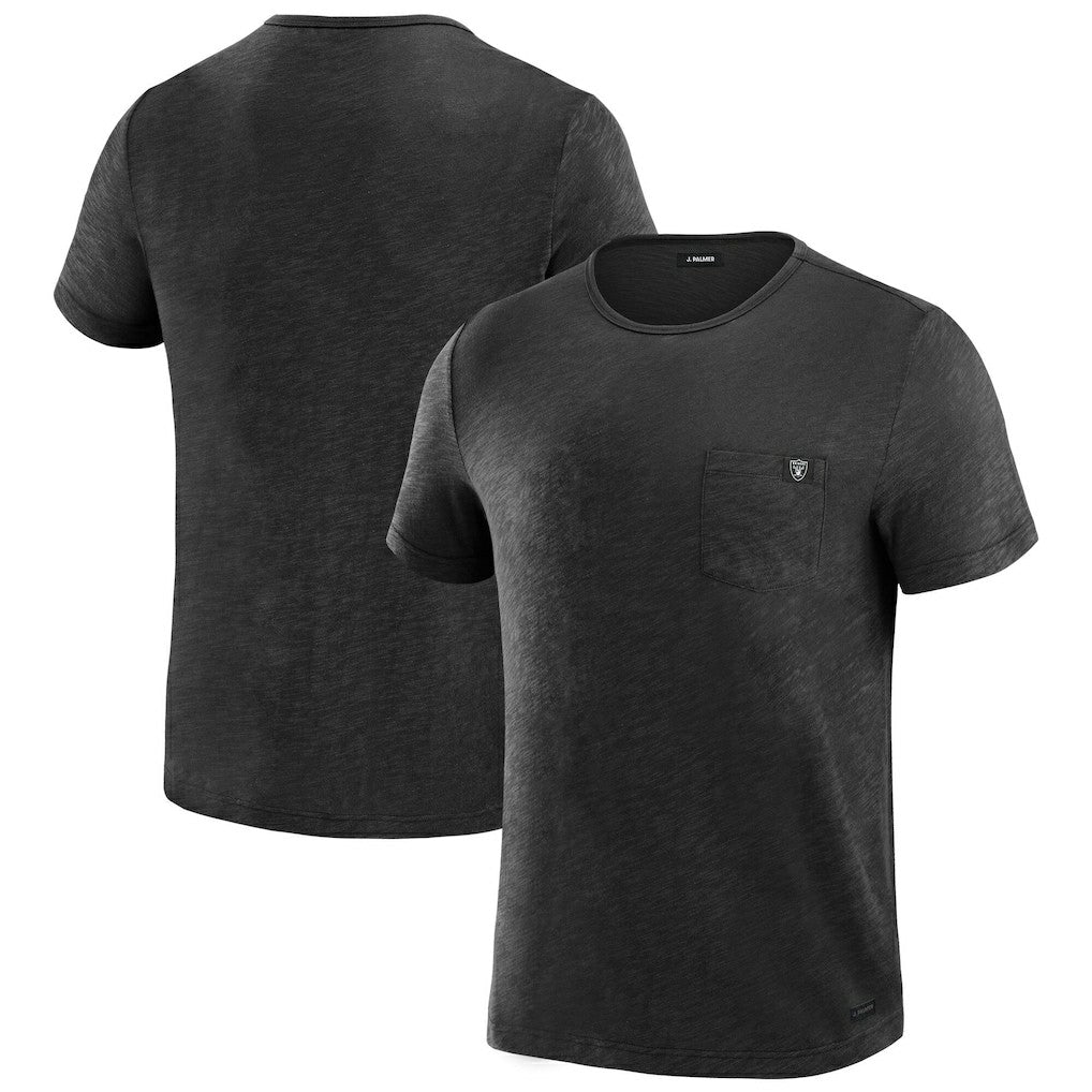 Las Vegas Raiders J. Palmer In-The-Pocket T-Shirt - Black T-shirts