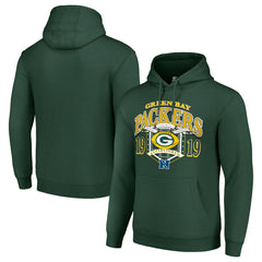 Green Bay Packers Starter 80s Retro Pullover Hoodie - Green Hoodies