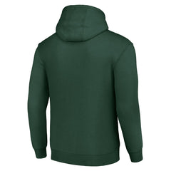 Green Bay Packers Starter 80s Retro Pullover Hoodie - Green Hoodies