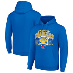 Los Angeles Chargers Starter 80s Retro Pullover Hoodie - Royal Hoodies