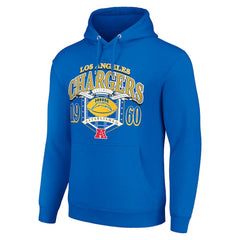 Los Angeles Chargers Starter 80s Retro Pullover Hoodie - Royal Hoodies