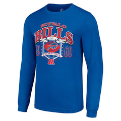Buffalo Bills Starter Retro Long Sleeve Graphic T-Shirt - Royal T-shirts