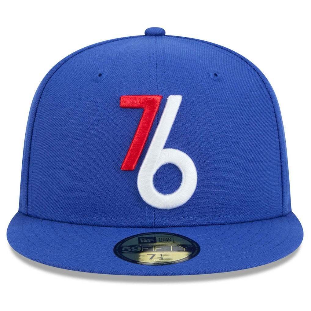 Philadelphia 76ers 2024/25 City Edition Alternate 59FIFTY Fitted Hat Royal - New Era