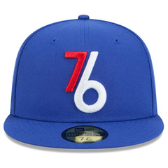Philadelphia 76ers 2024/25 City Edition Alternate 59FIFTY Fitted Hat Royal - New Era