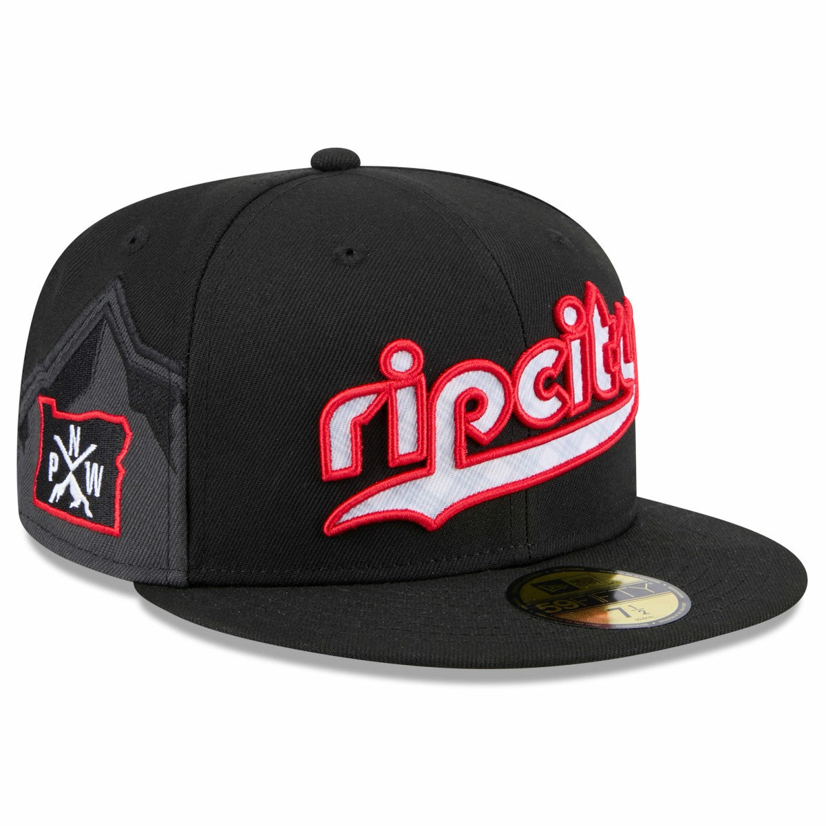 Portland Trail Blazers 2024/25 City Edition 59FIFTY Fitted Hat Black - New Era