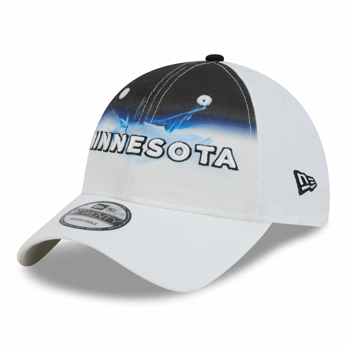 Minnesota Timberwolves 2024/25 City Edition 9TWENTY Adjustable Hat White - New Era