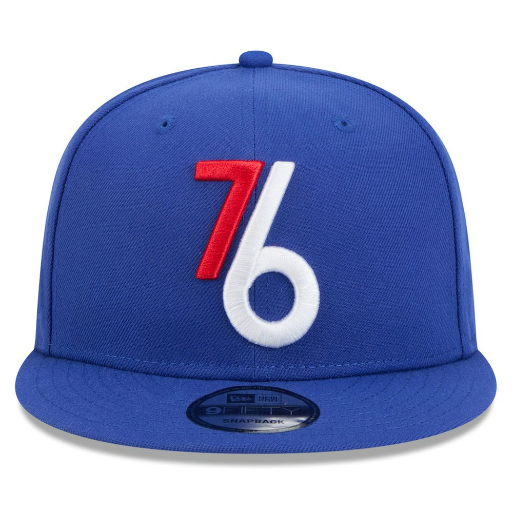 Philadelphia 76ers 2024/25 City Edition Alternate 9FIFTY Snapback Hat Royal - New Era