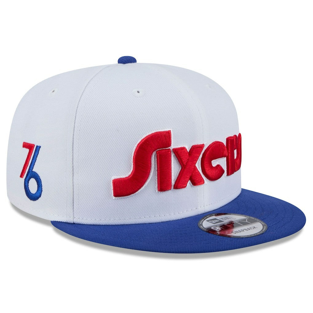 Philadelphia 76ers 2024/25 City Edition 9FIFTY Snapback Hat White - New Era outlet