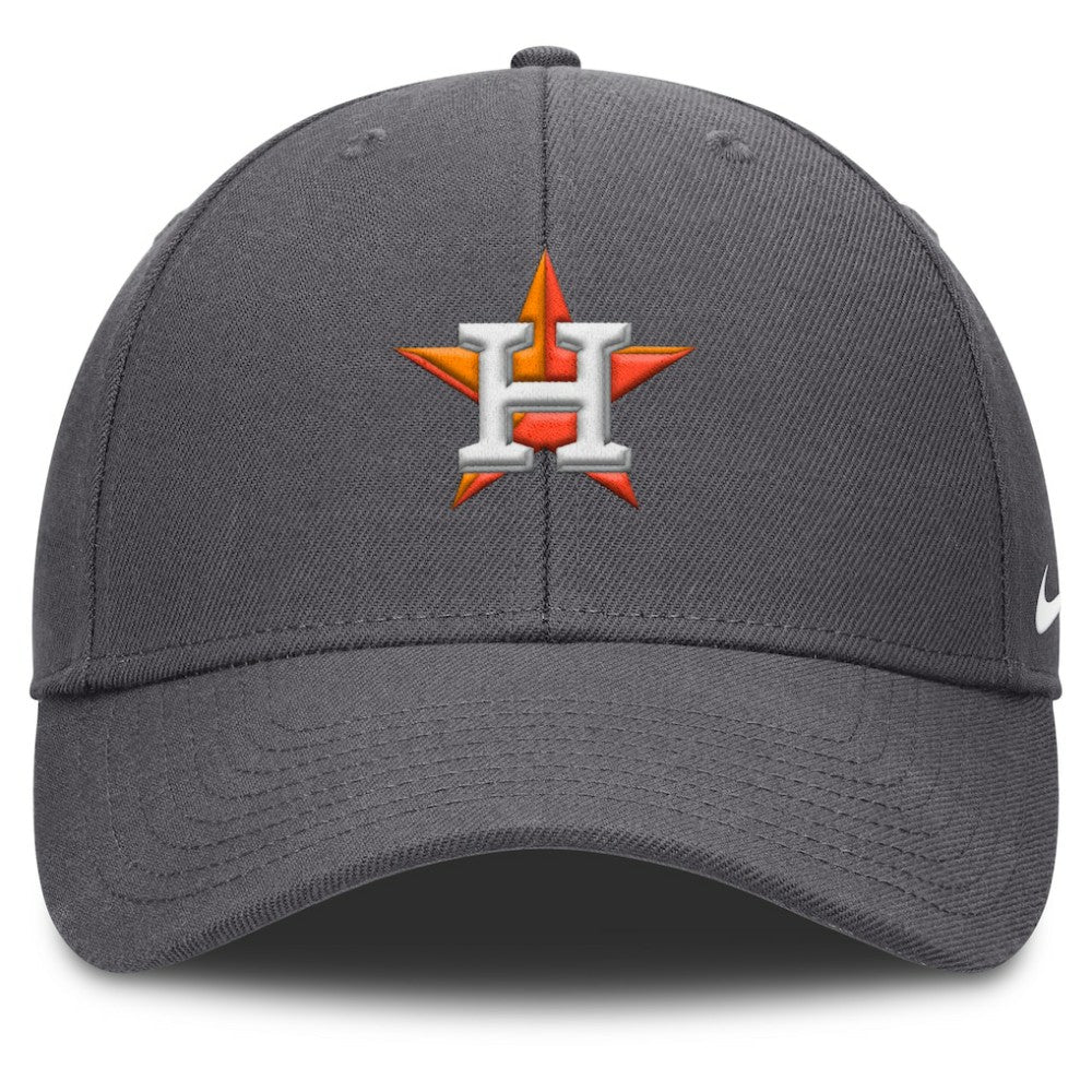 Houston Astros Nike Club Performance Adjustable Hat - Gray Hats