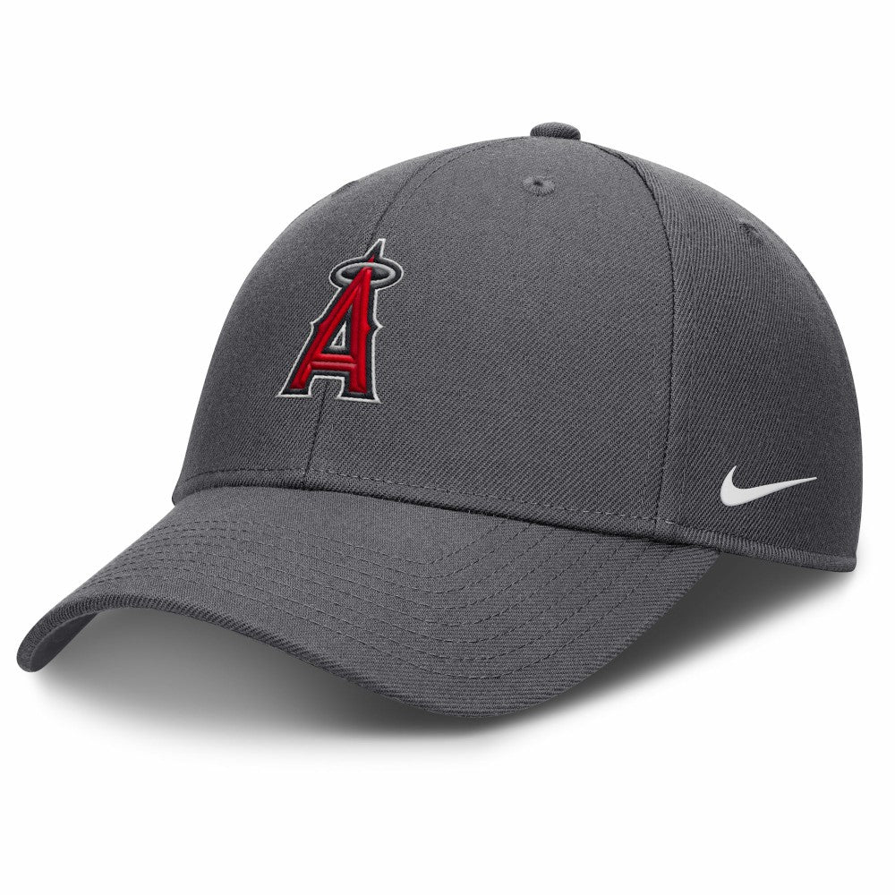 Los Angeles Angels Nike Club Performance Adjustable Hat - Gray Hats