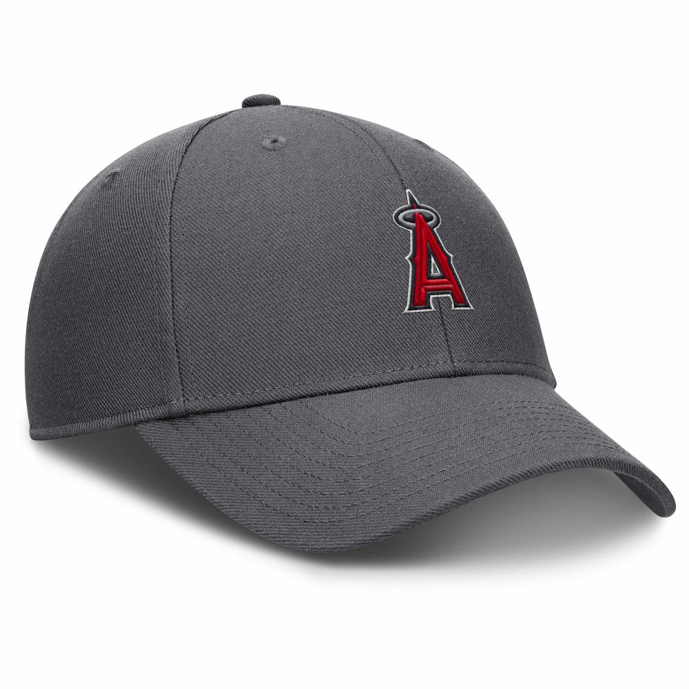 Los Angeles Angels Nike Club Performance Adjustable Hat - Gray Hats