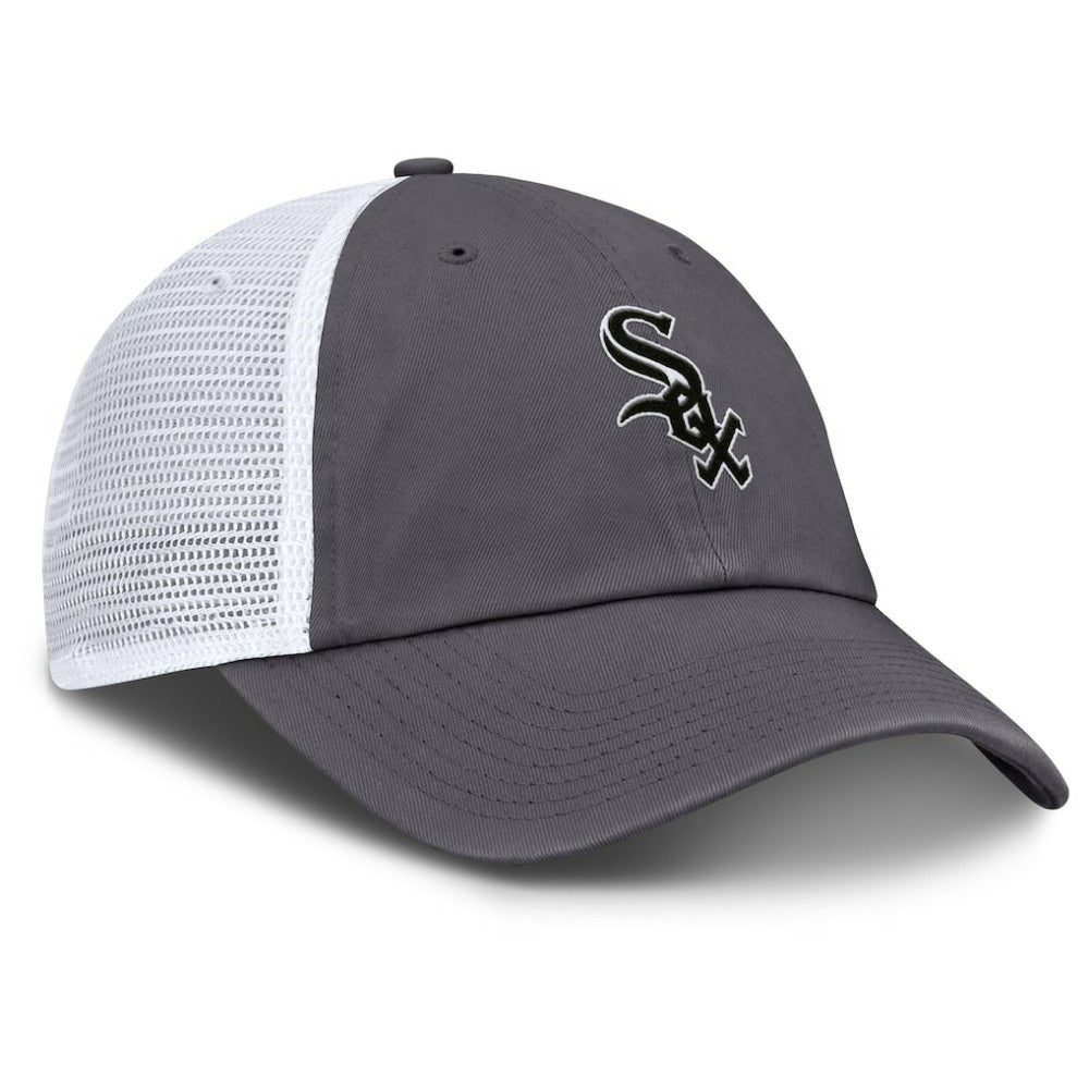 Chicago White Sox Nike Adjustable Trucker Hat - Gray Hats