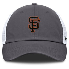 San Francisco Giants Nike Adjustable Trucker Hat - Gray Hats
