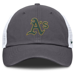 Athletics Nike Adjustable Trucker Hat - Gray Hats