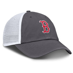 Boston Red Sox Nike Adjustable Trucker Hat - Gray Hats