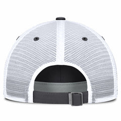Los Angeles Angels Nike Wordmark Club Adjustable Trucker Hat - Gray Hats