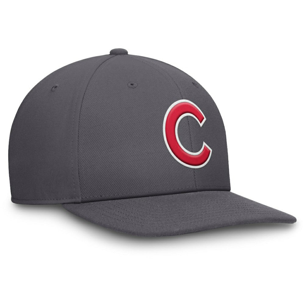 Chicago Cubs Nike Pro Performance Snapback Hat - Gray Hats