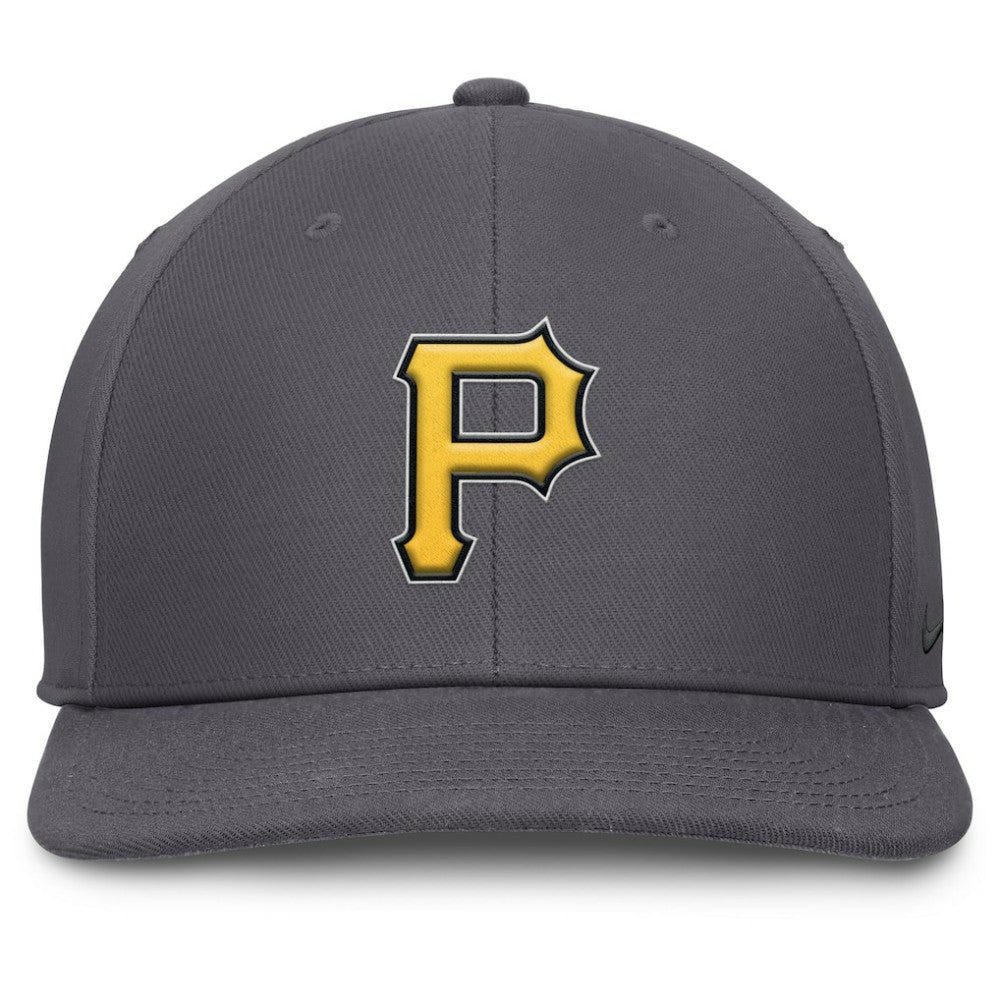 Pittsburgh Pirates Nike Pro Performance Snapback Hat - Gray Hats