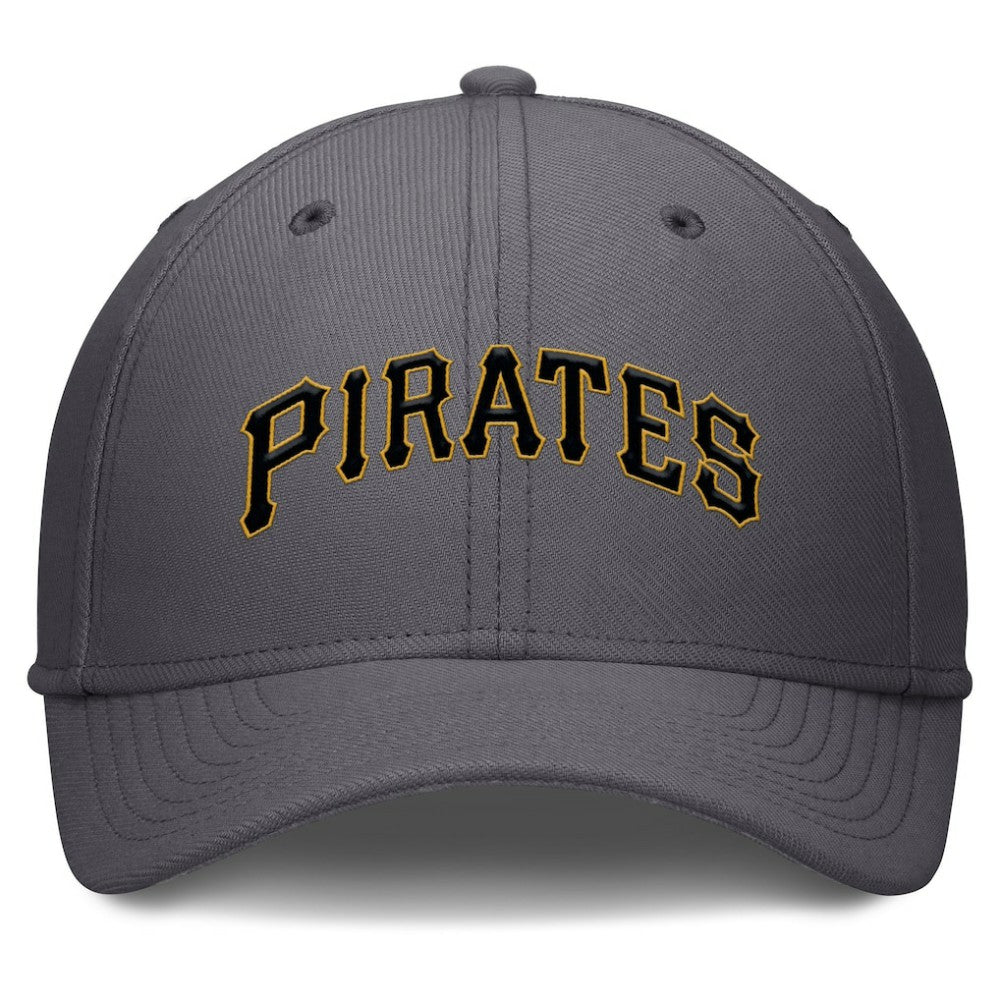 Pittsburgh Pirates Nike Swoosh Performance Flex Hat - Gray Hats