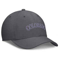 Colorado Rockies Nike Swoosh Performance Flex Hat - Gray Hats