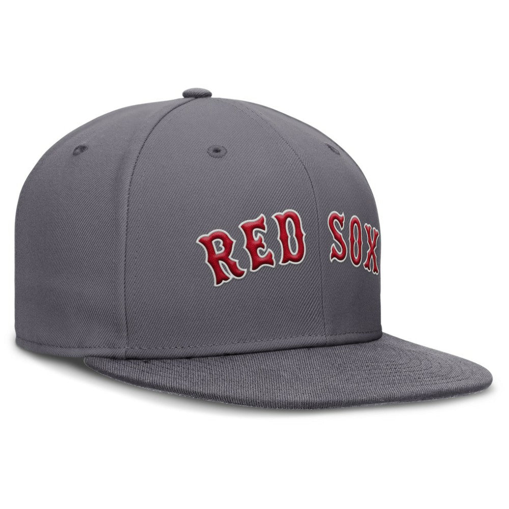 Boston Red Sox Nike Performance True Fitted Hat - Gray Hats