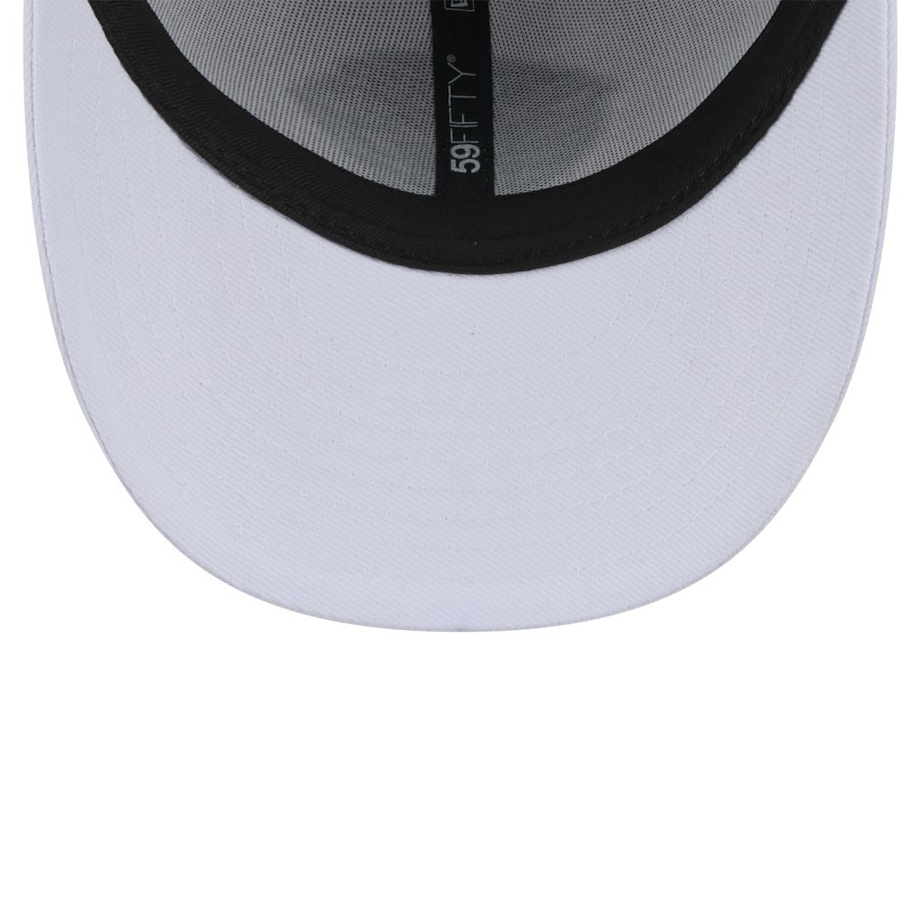 Jacksonville Jaguars New Era Throwback Logo Omaha Low Profile 59FIFTY Fitted Hat - White Hats