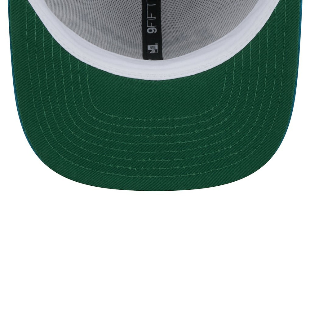 Jacksonville Jaguars New Era Throwback Sparky Original Fit 9FIFTY Snapback Hat - White/Teal Hats