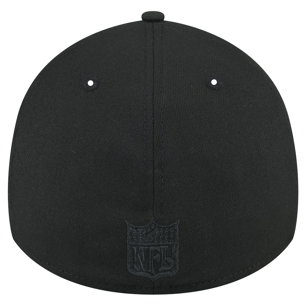 Jacksonville Jaguars New Era Throwback 39THIRTY Flex Hat - Black Hats