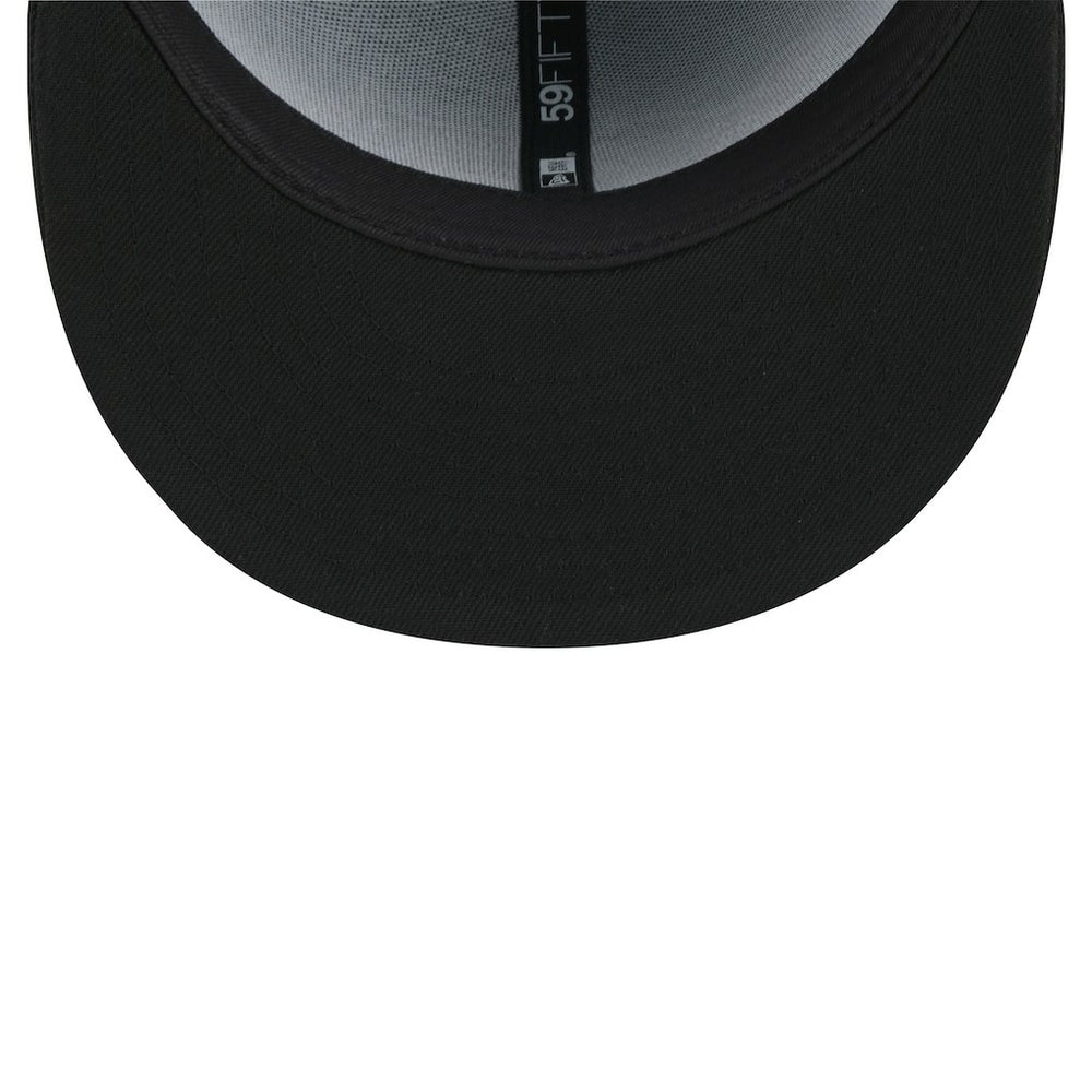 Jacksonville Jaguars New Era Throwback Crawl Flipside Two-Tone 59FIFTY Fitted Hat - Teal/Black Hats