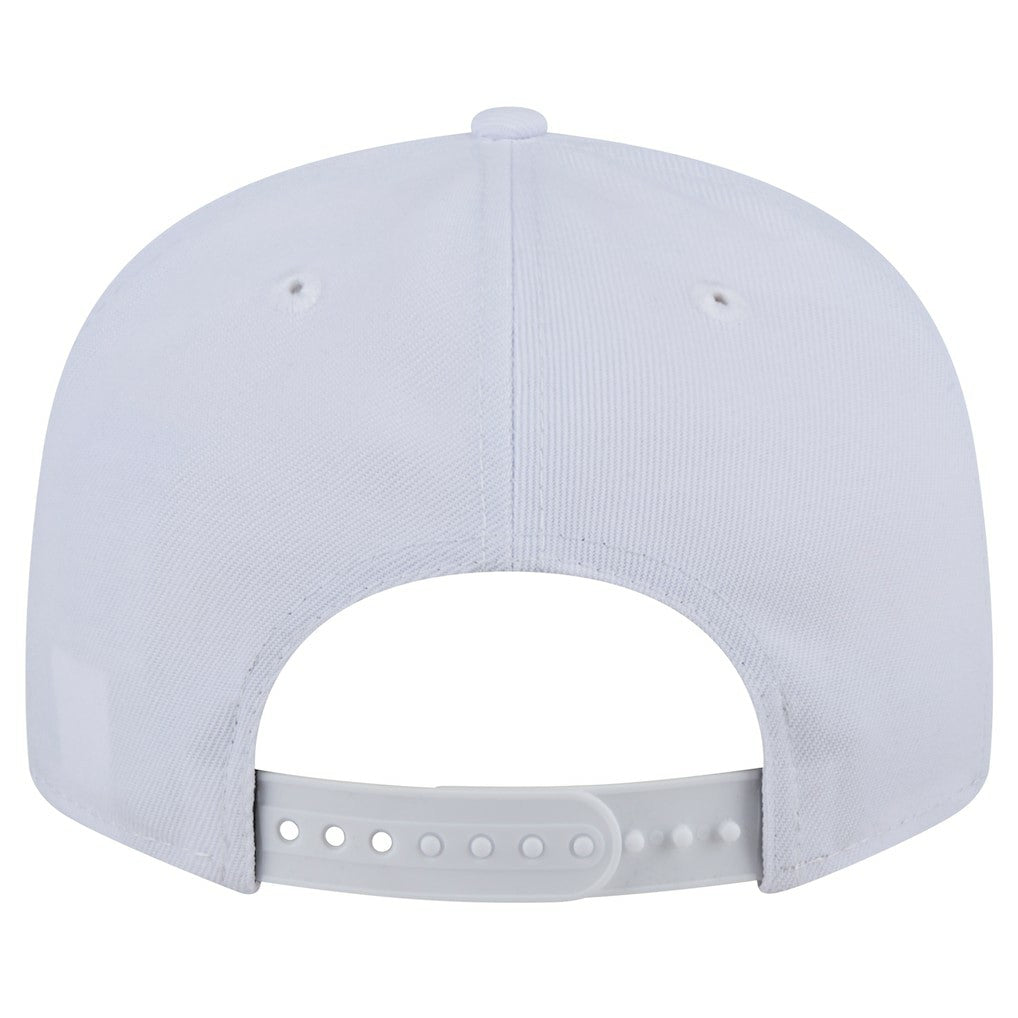 Jacksonville Jaguars New Era Throwback Crawl Standard 9FIFTY Snapback Hat - White Hats
