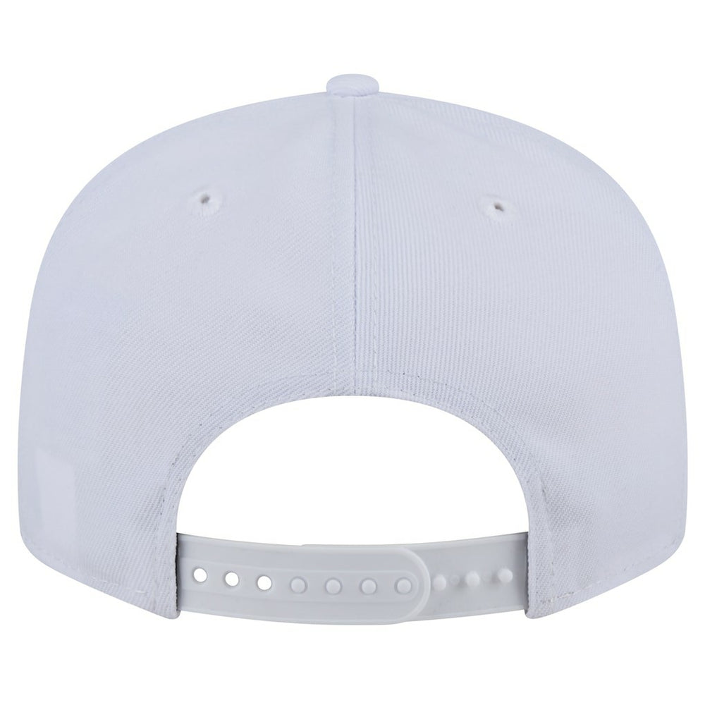 Jacksonville Jaguars New Era Throwback Crawl Standard 9FIFTY Snapback Hat - White Hats